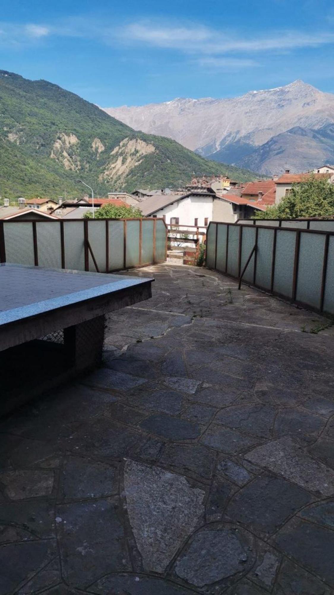 Casa Con Terrazzo E Vista Appartement Chiomonte Buitenkant foto